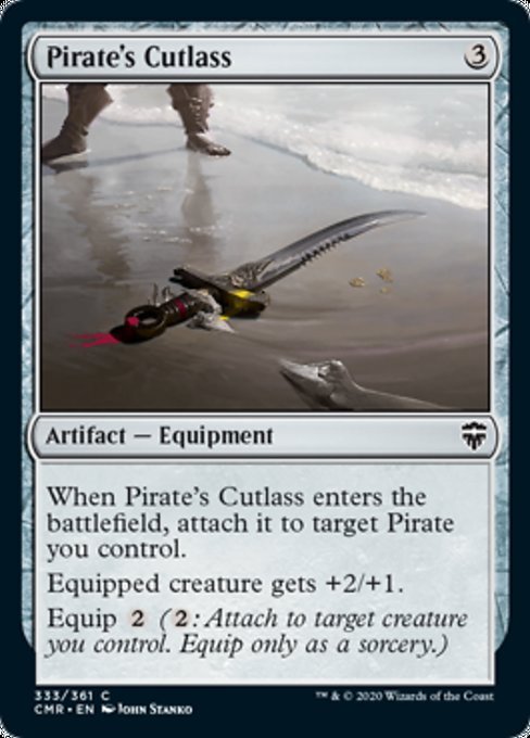 Pirate's Cutlass (Commander Legends) Near Mint - Nick Nack's Full Frontal Attack