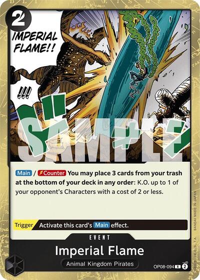 Imperial Flame (Two Legends) Near Mint Foil - Nick Nack's Full Frontal Attack