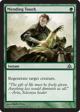 Mending Touch (Dragon's Maze) Near Mint - Nick Nack's Full Frontal Attack