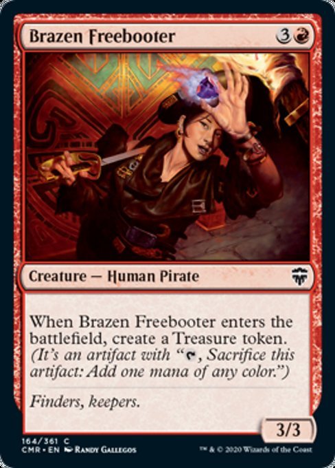 Brazen Freebooter (Commander Legends) Near Mint - Nick Nack's Full Frontal Attack