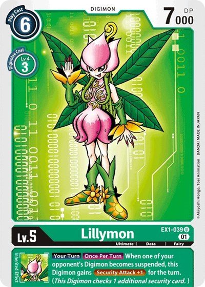 Lillymon (Classic Collection) Near Mint - Nick Nack's Full Frontal Attack