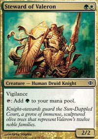 Steward of Valeron (Shards of Alara) Light Play - Nick Nack's Full Frontal Attack