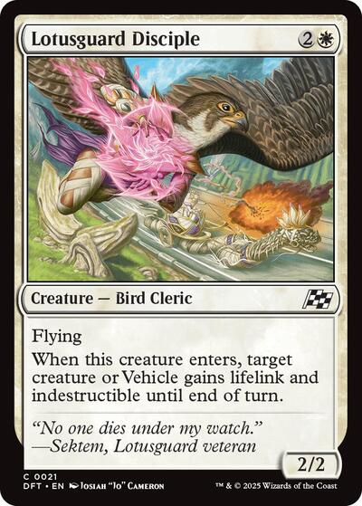 Lotusguard Disciple (Aetherdrift) Near Mint