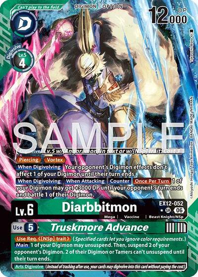 Diarbbitmon // Truskmore Advance (Alternate Art) (Digital World Shambala) Near Mint Foil - Nick Nack's Full Frontal Attack