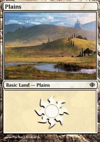 Plains (231) (Shards of Alara) Light Play - Nick Nack's Full Frontal Attack