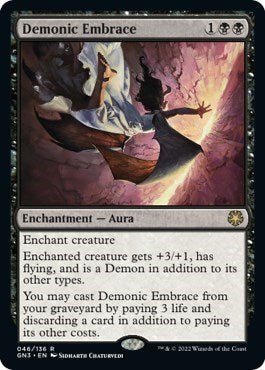 Demonic Embrace (Magic Game Night: Free - For - All) Near Mint - Nick Nack's Full Frontal Attack