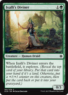 Ixalli's Diviner (Ixalan) Near Mint - Nick Nack's Full Frontal Attack