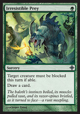 Irresistible Prey (Rise of the Eldrazi) Light Play