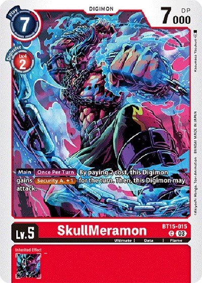 SkullMeramon (Exceed Apocalypse) Near Mint - Nick Nack's Full Frontal Attack