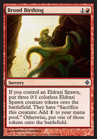 Brood Birthing (Rise of the Eldrazi) Light Play
