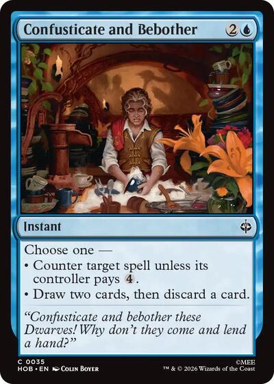Confusticate and Bebother (The Hobbit) Near Mint