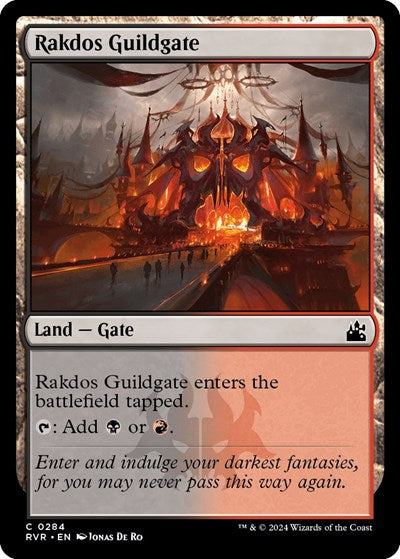 Rakdos Guildgate (Ravnica Remastered) Near Mint - Nick Nack's Full Frontal Attack