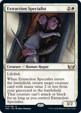 Extraction Specialist (Streets of New Capenna) Near Mint - Nick Nack's Full Frontal Attack