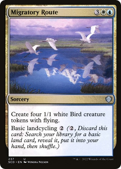 Migratory Route (Commander 2022 Starter Decks) Near Mint - Nick Nack's Full Frontal Attack