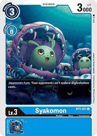 Syakomon (Battle of Omni) Near Mint - Nick Nack's Full Frontal Attack