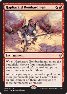 Haphazard Bombardment (Dominaria) Near Mint - Nick Nack's Full Frontal Attack