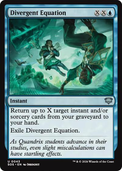 Divergent Equation (Secrets of Strixhaven) Near Mint