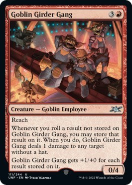 Goblin Girder Gang (Unfinity) Near Mint