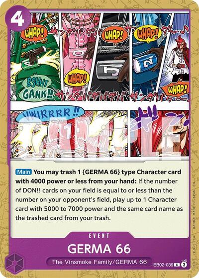 GERMA 66 (Extra Booster: Anime 25th Collection) Near Mint - Nick Nack's Full Frontal Attack