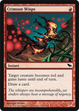 Crimson Wisps (Shadowmoor) Light Play - Nick Nack's Full Frontal Attack