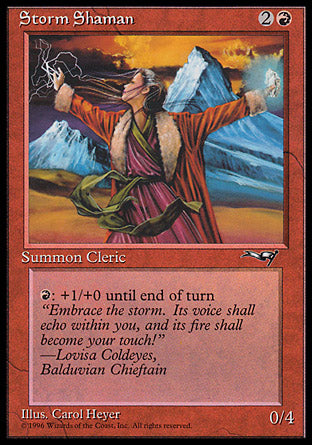 Storm Shaman (Red Robe) (Alliances) Light Play - Nick Nack's Full Frontal Attack