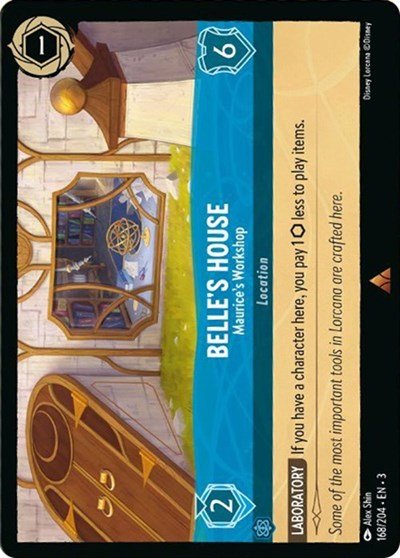 Belle's House - Maurice's Workshop (Into the Inklands) Near Mint - Nick Nack's Full Frontal Attack