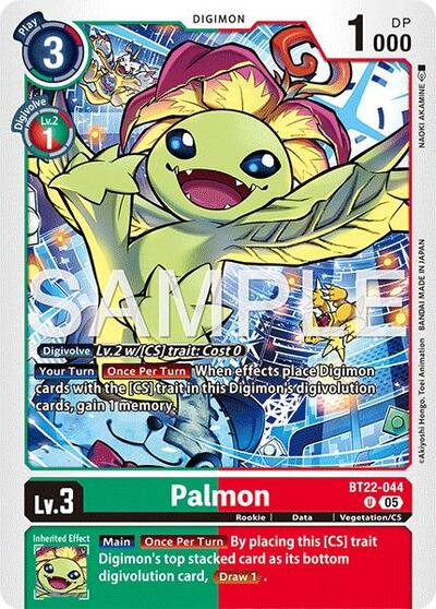 Palmon (Cyber Eden) Near Mint - Nick Nack's Full Frontal Attack
