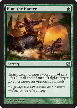 Hunt the Hunter (Theros) Near Mint - Nick Nack's Full Frontal Attack