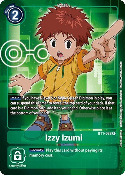 Izzy Izumi (Official Tournament Pack Vol.3) (Release Special Booster) Near Mint - Nick Nack's Full Frontal Attack