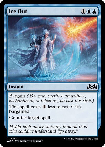 Ice Out (Wilds of Eldraine) Near Mint - Nick Nack's Full Frontal Attack