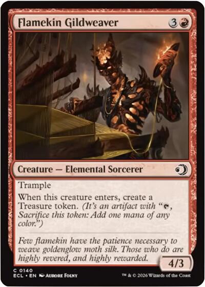 Flamekin Gildweaver (Lorwyn Eclipsed) Near Mint - Nick Nack's Full Frontal Attack