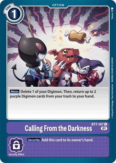Calling From the Darkness (The Next Adventure) Near Mint - Nick Nack's Full Frontal Attack