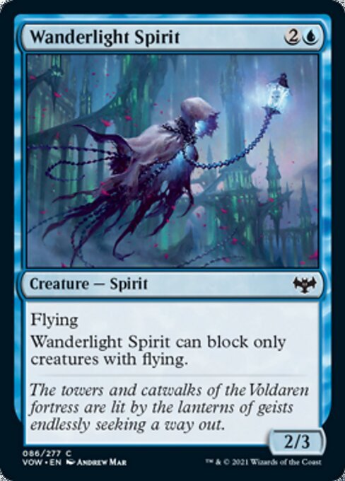 Wanderlight Spirit (Innistrad: Crimson Vow) Near Mint - Nick Nack's Full Frontal Attack