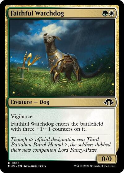 Faithful Watchdog (Modern Horizons 3) Near Mint - Nick Nack's Full Frontal Attack