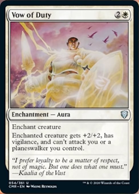 Vow of Duty (Commander Legends) Near Mint - Nick Nack's Full Frontal Attack