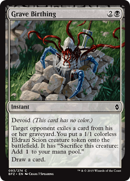 Grave Birthing (Battle for Zendikar) Near Mint - Nick Nack's Full Frontal Attack