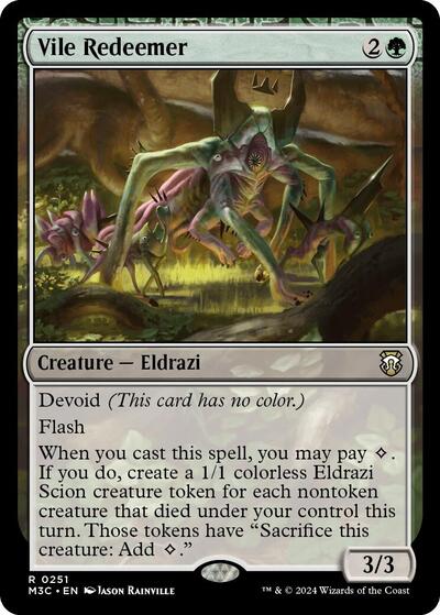 Vile Redeemer (Commander: Modern Horizons 3) Near Mint - Nick Nack's Full Frontal Attack