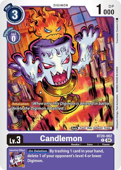 Candlemon BT20-062 (Release Special Booster 2.5) Damaged / Poor