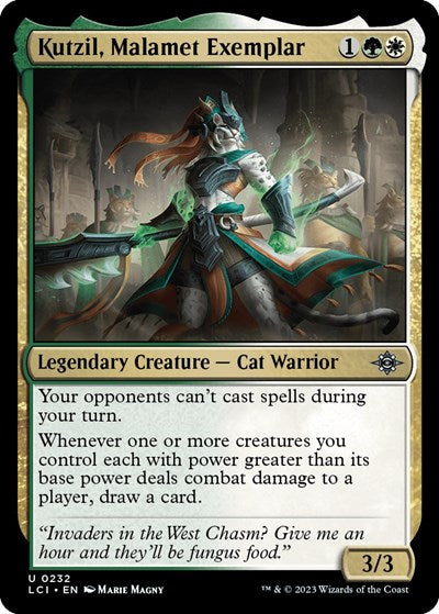 Kutzil, Malamet Exemplar (The Lost Caverns of Ixalan) Near Mint Foil