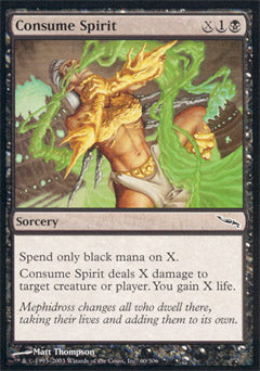 Consume Spirit (Mirrodin) Light Play