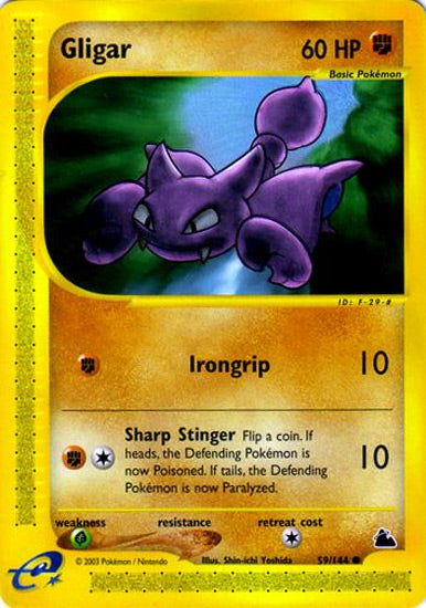 Gligar (Skyridge) Light Play