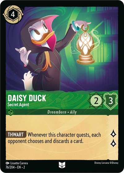 Daisy Duck - Secret Agent (Rise of the Floodborn) Near Mint - Nick Nack's Full Frontal Attack