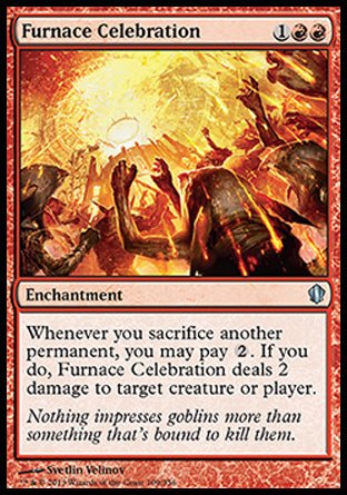 Furnace Celebration (Commander 2013 Edition) Near Mint - Nick Nack's Full Frontal Attack