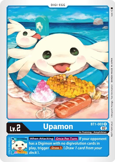 Upamon BT1-003 (Winner Pack Dimensional Phase) (Release Special Booster) Near Mint
