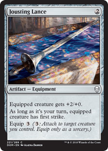 Jousting Lance (Dominaria) Near Mint - Nick Nack's Full Frontal Attack