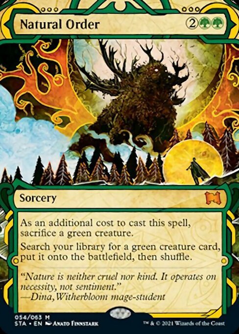 Natural Order (Strixhaven Mystical Archive) Near Mint Foil - Nick Nack's Full Frontal Attack