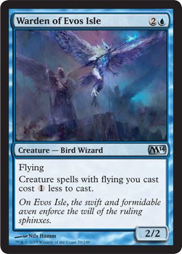 Warden of Evos Isle (Magic 2014 Core Set) Near Mint - Nick Nack's Full Frontal Attack