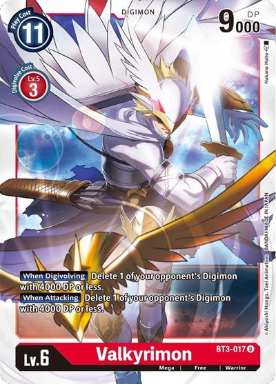 Valkyrimon (Release Special Booster) Near Mint - Nick Nack's Full Frontal Attack