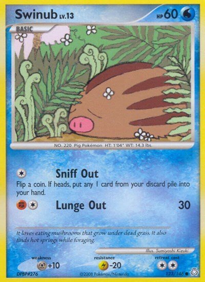 Swinub (Legends Awakened) Light Play - Nick Nack's Full Frontal Attack