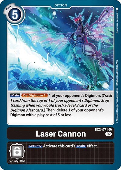Laser Cannon (Draconic Roar) Near Mint - Nick Nack's Full Frontal Attack